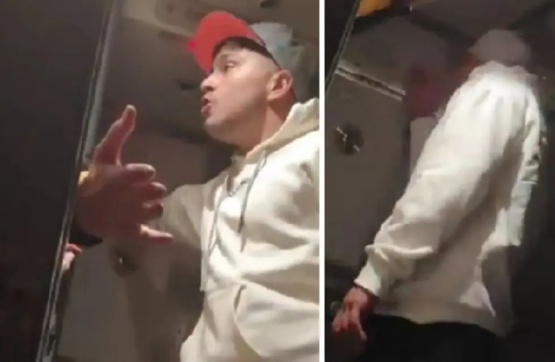 Armó un revueló al ver que el avión no podía descender por la niebla: 